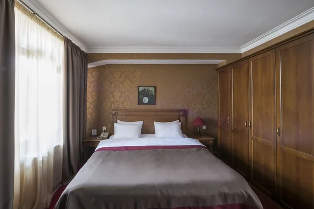 شقة فاخرة بسرير كينج بإطلالة على المدينة بغرفة نوم واحدة مع أريكة، Kopala Hotel 2/4