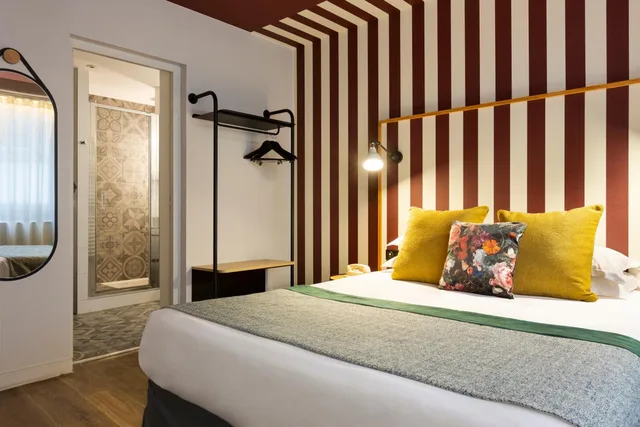 غرفة بسرير مزدوج، Hotel Edmond W 5/10