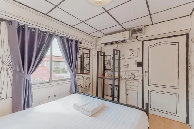 غرفة قياسية مزدوجة، RoomQuest Chiang Mai Tha Phae 5/10