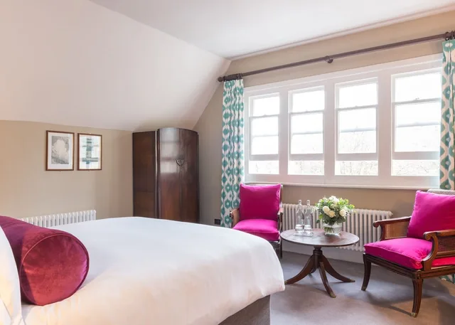 غرفة غراند بسرير مزدوج، Burley Manor 2/6