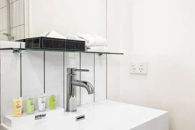 شقة بسرير كوين وسريرين منفصلين بغرفتي نوم، Comfort Apartments Box Hill 9/10
