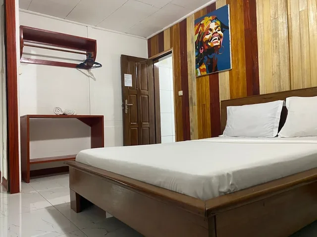 شاليه عائلي بسريرين مزدوجين، Les Gîtes de Kribi 2/10