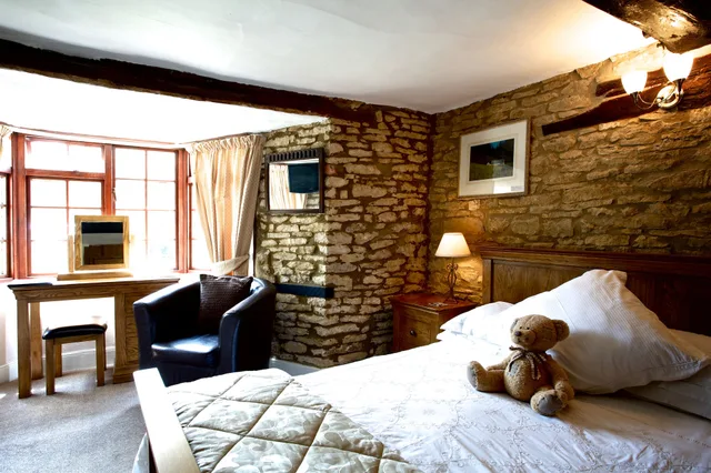 غرفة تقليدية بسرير مزدوج، The Lamb Inn Great Rissington 2/5