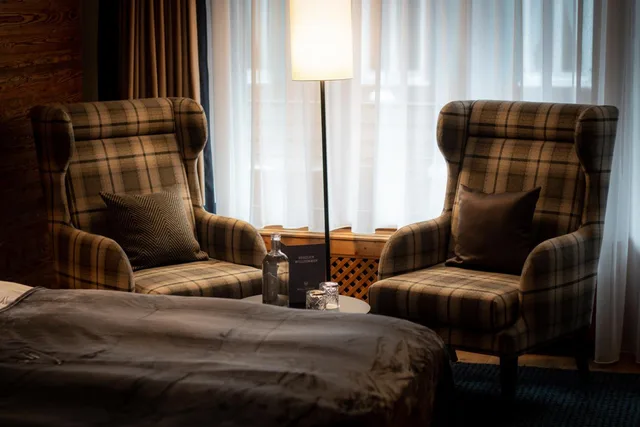 غرفة ديلوكس بسرير مزدوج، Walliserhof Grand Hotel and Spa 6/9