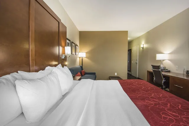 جناح بسرير كينج مع أريكة لذوي الإعاقة، Comfort Suites Regina 1/5