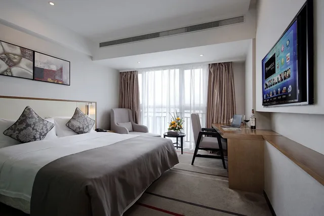 Design, Single, Double Bed، Shenzhen Hongdu Hotel 5/10