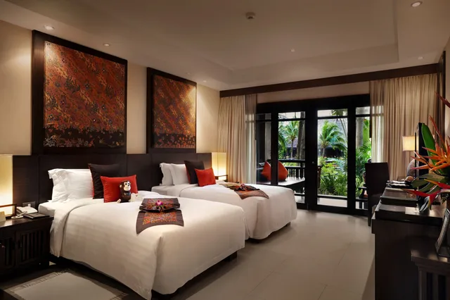 غرفة ديلوكس بسرير كينج بإطلالة على الحديقة، Bo Phut Resort and Spa 3/4