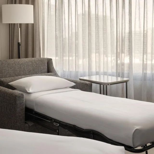 غرفة كبيرة ركنية بسرير كينج، Salt Lake City Marriott Downtown 3/4