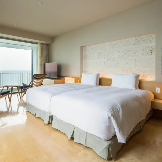 Premium, Twin Beds, Ocean View, Annex, Ishigaki Island Beach Hotel Sunshine 7/10
