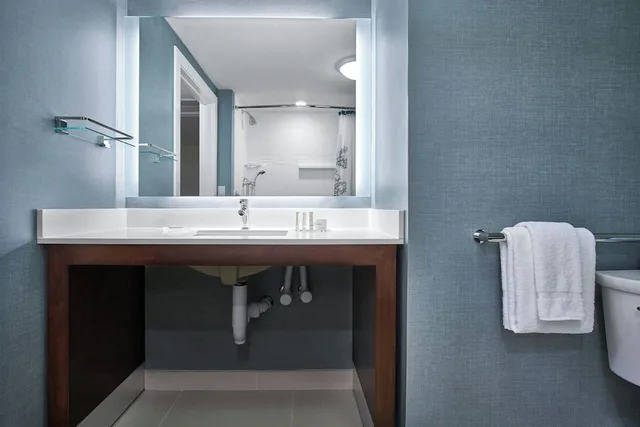جناح بسرير مزدوج بشرفة بغرفة نوم واحدة، Residence Inn Ocean City 3/4