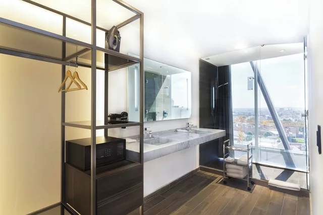غرفة ركنية بسرير كينج بإطلالة على المدينة، AC Hotel Guadalajara, Mexico 8/8