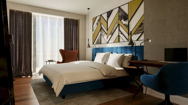 غرفة بريميوم بشرفة، Radisson Blu Aurum Hotel Brasov 8/10