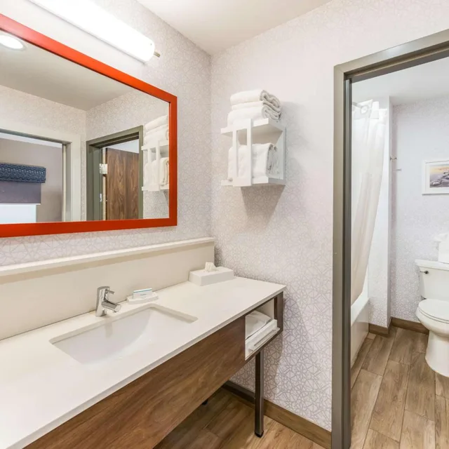 جناح استوديو بسريرين كوين مع أريكة، Hampton Inn and Suites Benton Harbor MI 4/6