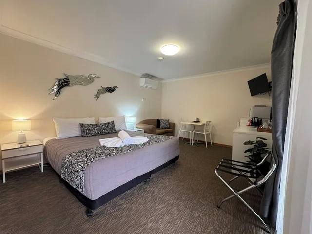 غرفة ديلوكس بسرير كينج، KARUAH MOTOR INN 9/10