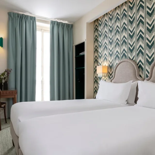 غرفة بسريرين منفصلين، HOTEL MICHELET ODEON 1/1