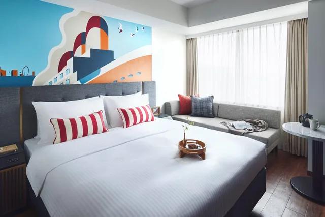 استوديو ديلوكس بسرير مزدوج، Citadines Harbour Front Yokohama 1/2