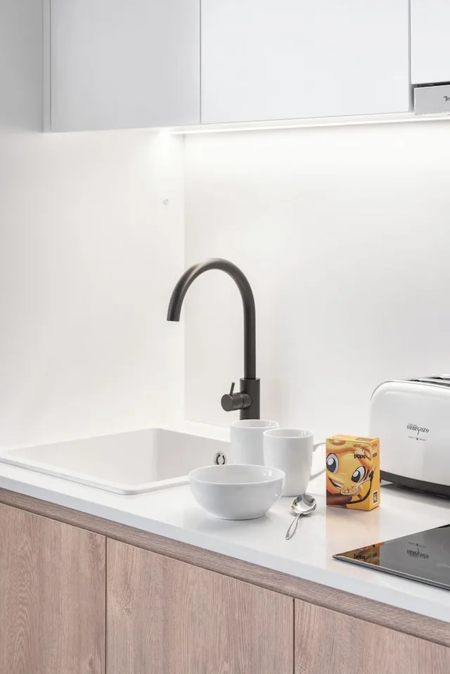 شقة بسرير كوين مع أريكة، Moov Apartments Boavista 3/4