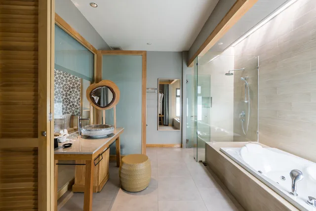 فيلا ديلوكس بسريرين منفصلين بإطلالة على الحديقة، Kc Grande Resort and Spa 2/2