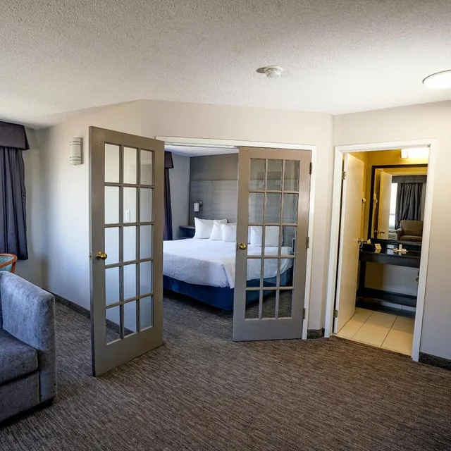 جناح بسرير كينج وسرير كوين بغرفة نوم واحدة، Travelodge Hotel Sudbury 4/7