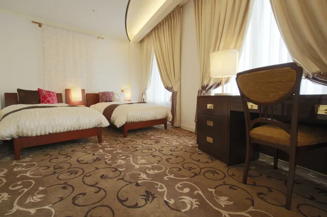 جناح بسريرين منفصلين، Hotel Grandvert Gizan 1/1