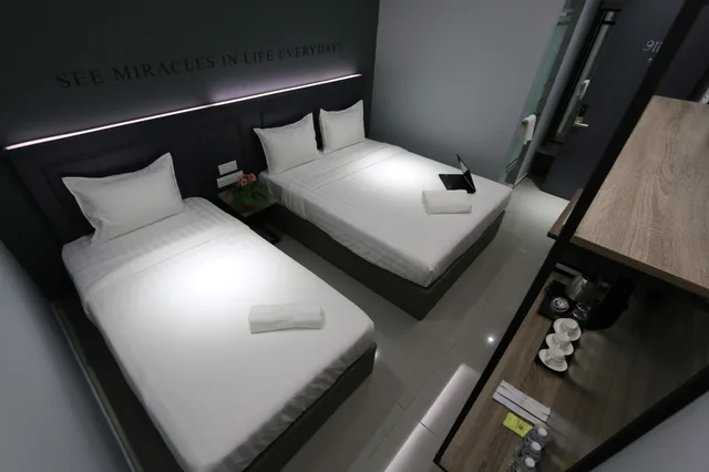 غرفة ديلوكس عائلية بسرير كوين وسرير فردي، Hotel 99 Sri Petaling @ Bukit Jalil 4/10
