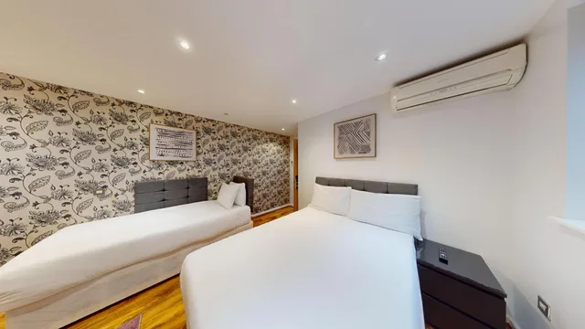 استوديو مريح ثلاثي بسرير مزدوج وسرير فردي، Msk Hotel 82 London 1/9
