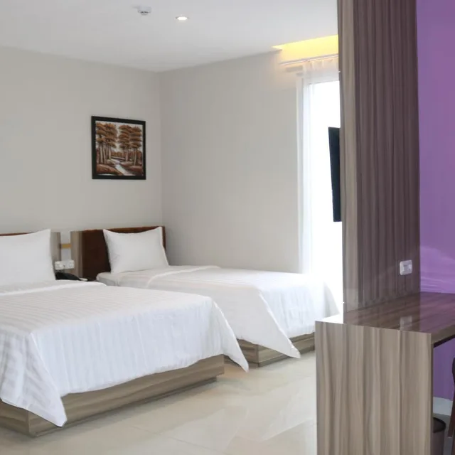 غرفة عائلية بسرير فردي، Surabaya River View Hotel 1/7
