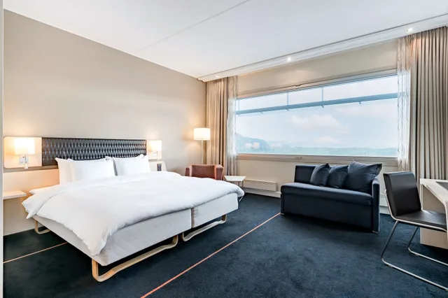 Premium, Twin Beds, Runway View، Radisson Blu Hotel, Trondheim Airport 4/10
