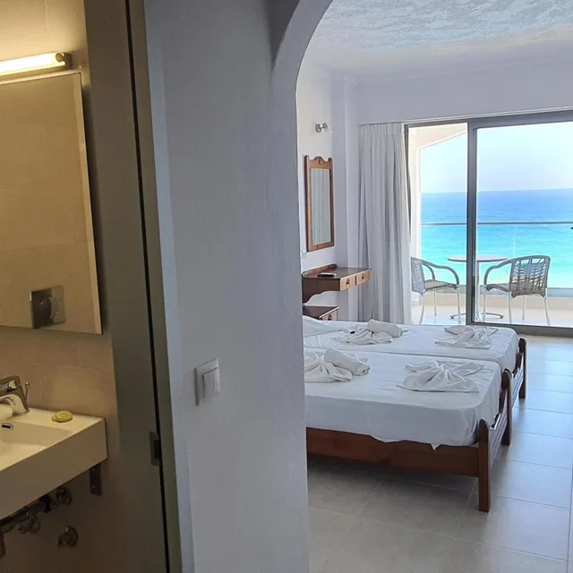غرفة قياسية بإطلالة على البحر، Stella Beach Hotel 4/10