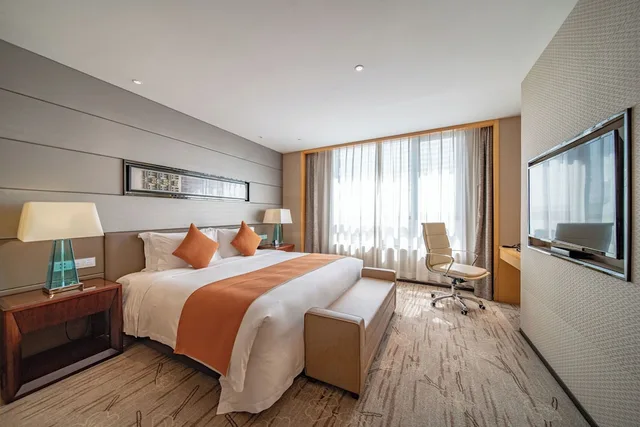 غرفة بسرير كينج مع أريكة، Hotel Nikko Guangzhou 3/4