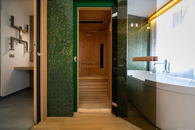 جناح استوديو فاخر بسرير كوين، Boutique Exclusive B&B Trento 6/6
