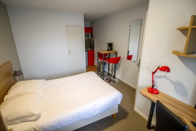 استوديو بسرير مزدوج، Kosy Appart'hotel Le Champ De Mars Reims 3/3