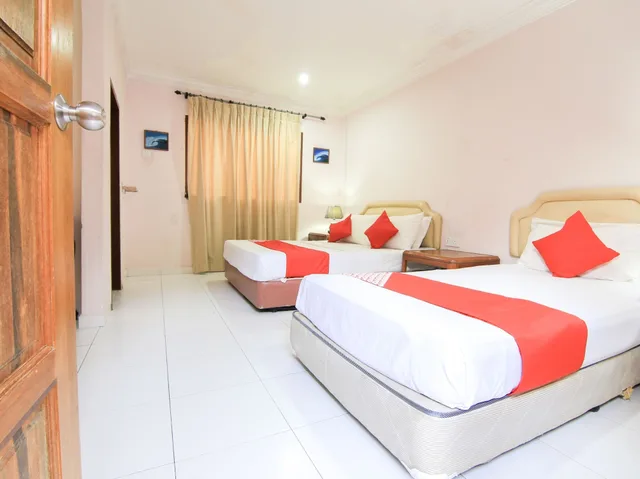 Family Suite, Double and Twin Beds, Hotel O Ombak Inn Chalet 3/3