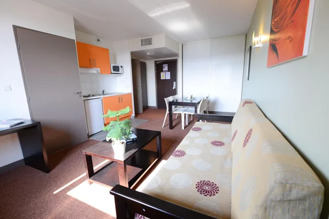 شقة بغرفة نوم واحدة، Residhotel Lyon Lamartine 1/4