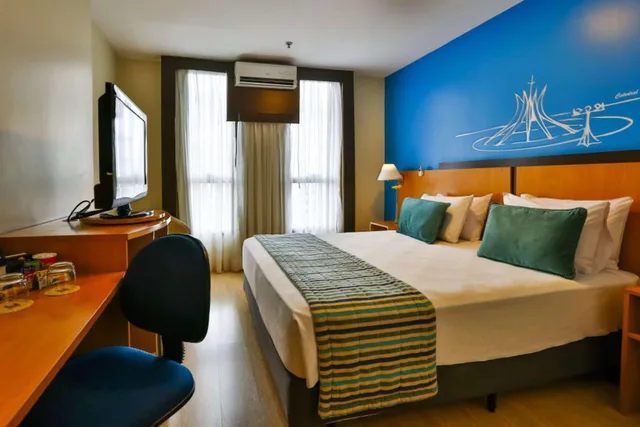 غرفة ديلوكس بسرير مزدوج، Comfort Hotel Taguatinga 3/5