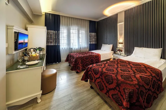 غرفة قياسية بسريرين منفصلين، Hotel Beyazit Palace 7/10