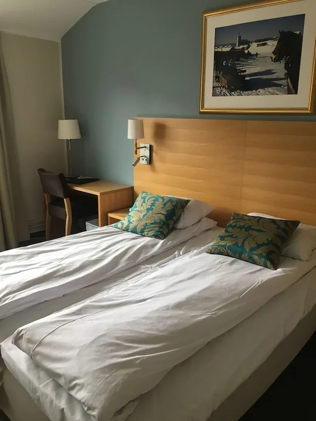 غرفة عائلية بسريرين منفصلين مع أريكة، Bergstadens Hotel 1/3