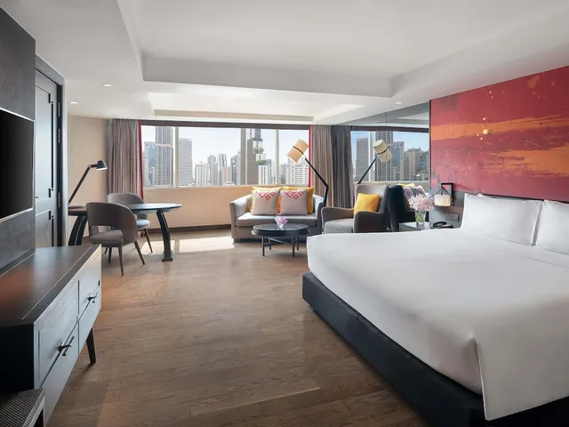 غرفة متصلة عائلية بسريرين مزدوجين، Mercure Bangkok Sukhumvit 11 2/8
