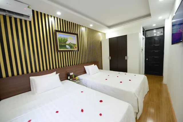 Deluxe, Twin Beds, Hanoi Golden Hostel 2/6