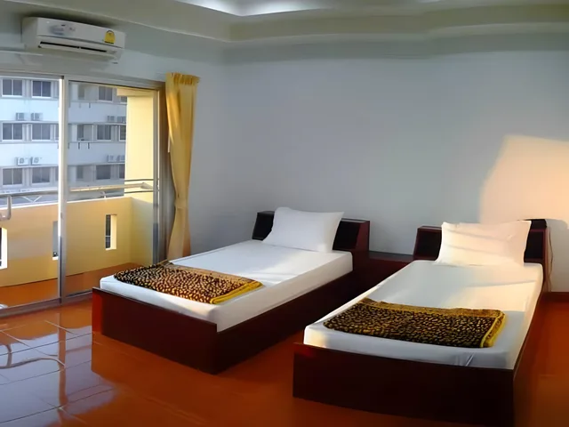 غرفة قياسية بسريرين منفصلين، Chanthanee Hotel 1/2