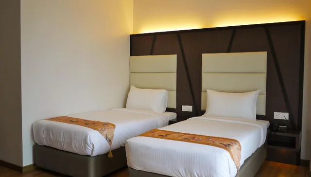 غرفة قياسية بسريرين منفصلين، Hotel Grand Baron 2/2