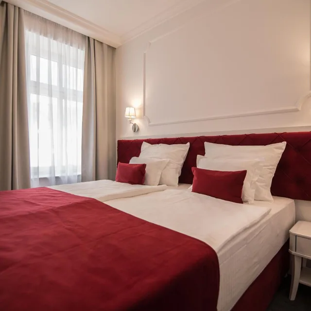 غرفة قياسية بسرير مزدوج أو سريرين منفصلين، Central Park Hotel Trebinje 4/7