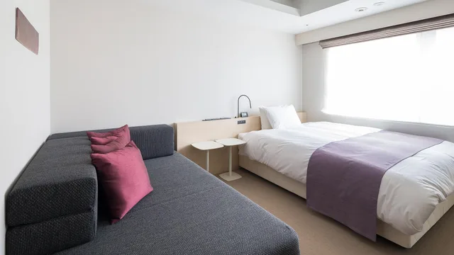 غرفة غراند كومفورت ديلوكس بإطلالة على المدينة مفردة بسرير مزدوج، Hotel Granbinario Komatsu 1/1