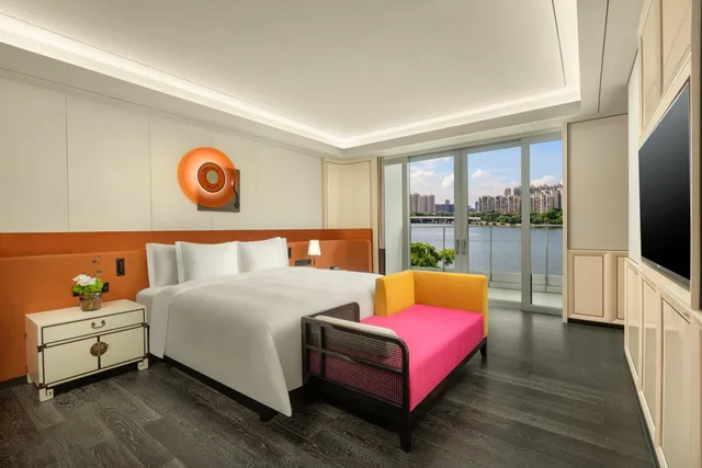 1 Bedroom, Suite, King Bed, Tower View, Terrace، Indigo Guangzhou Haixinsha 1/2