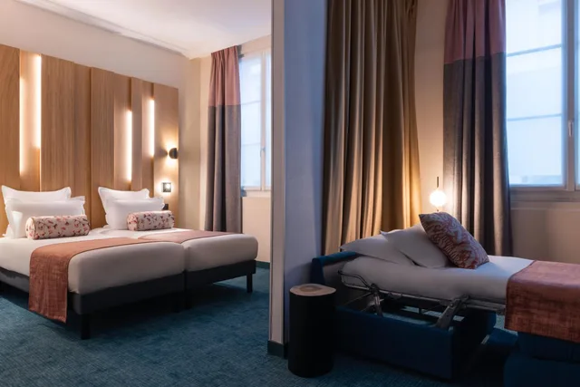 جناح جونيور ثلاثي بسرير مزدوج مع أريكة، Leonardo Boutique Hotel Paris Opera 1/3