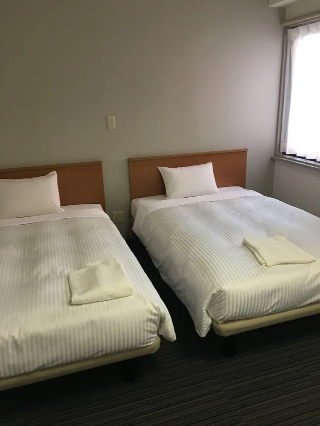 غرفة قياسية بسريرين منفصلين للمدخنين، Flexstay Inn Sugamo 2/4