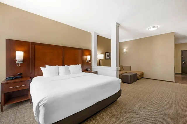 Suite, 1 King and 2 Queen Beds, Sofa, Comfort Suites West Omaha, NE 3/10