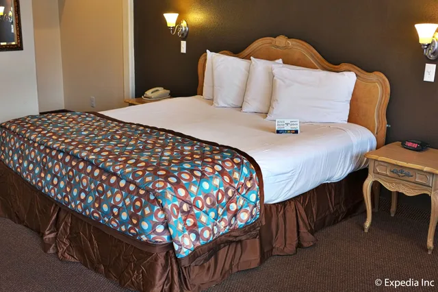 غرفة بسرير كينج، Anaheim Discovery Inn Suites 7/10