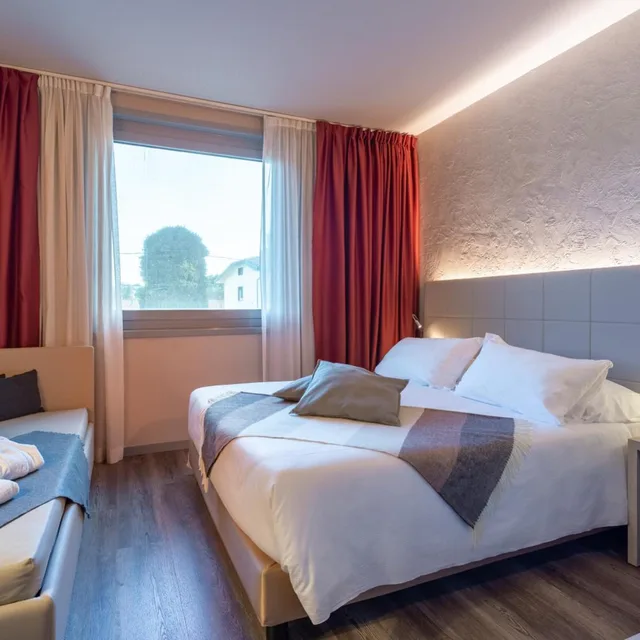 غرفة ديلوكس ثلاثية، First Hotel Malpensa 7/10