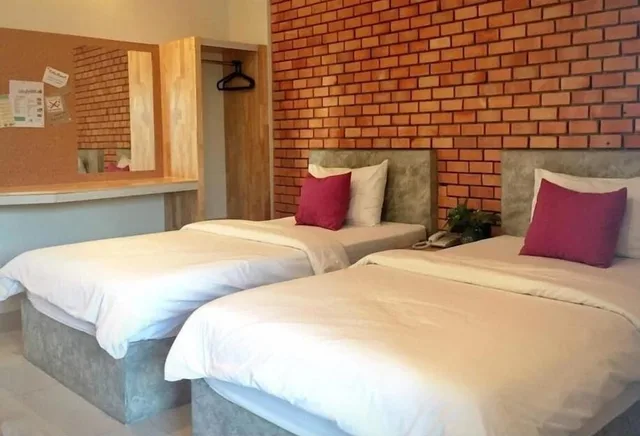 غرفة قياسية بسريرين منفصلين، Nata Resort 2/2
